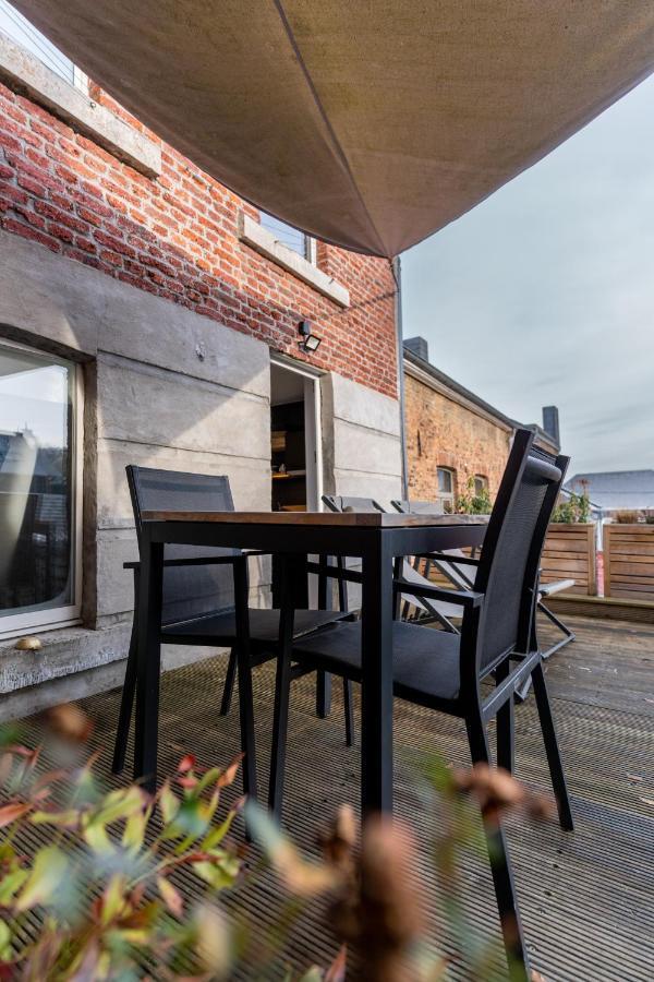 Ardenne Bnb Gite Urbain Avec Terrasse Marche-en-Famenne Ngoại thất bức ảnh