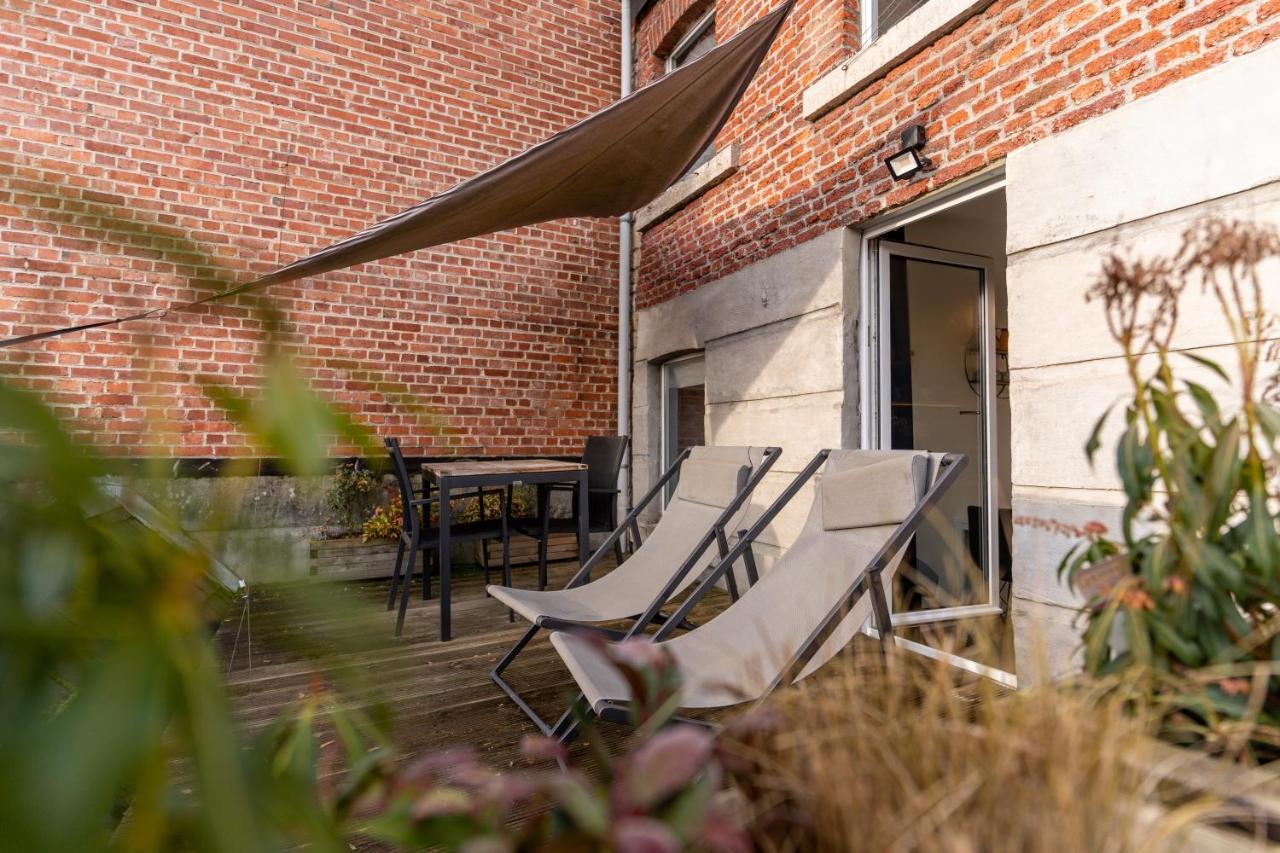 Ardenne Bnb Gite Urbain Avec Terrasse Marche-en-Famenne Ngoại thất bức ảnh