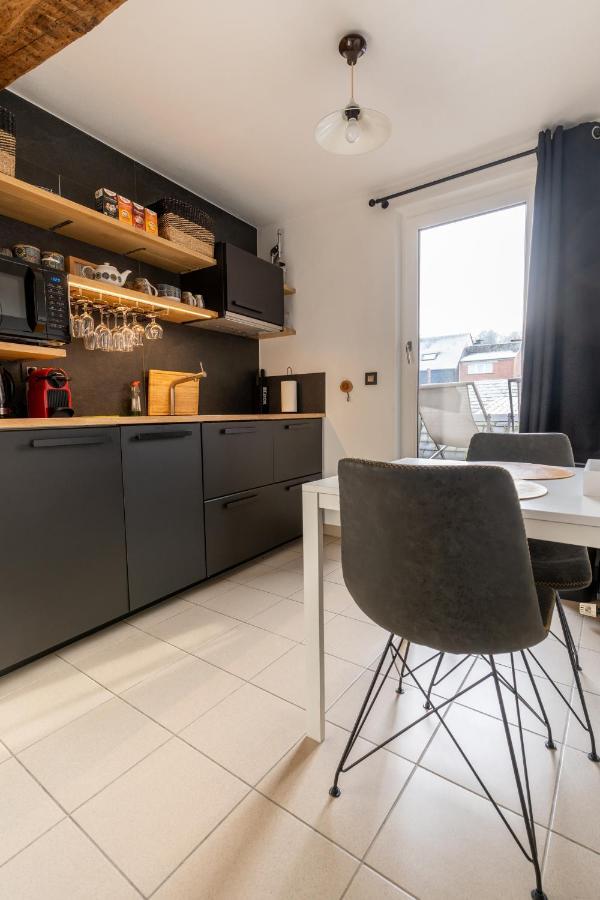 Ardenne Bnb Gite Urbain Avec Terrasse Marche-en-Famenne Ngoại thất bức ảnh